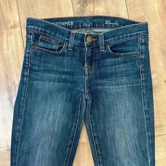 J. Crew Toothpick Ankle Jeans Sz 25 - Picture 3 of 7